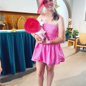 Amanda Uprichard Oscar Dress Pink M